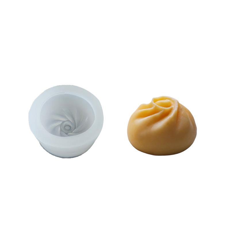 Soap Making Easy - 3D Cute Dumpling Baozi Silicone Mold