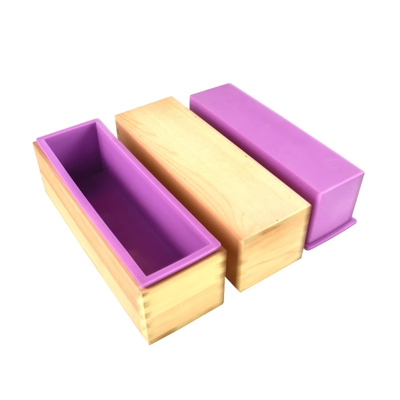 Soap Making Kit - Flexible Silicone Soap Mold Rectangular Loaf