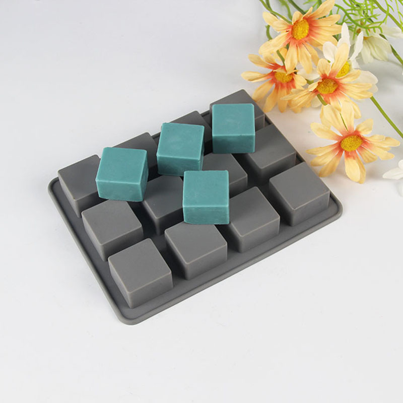Soap Making Kit - 1 PCS Silicone Soap Molds 12
