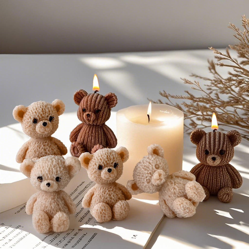 Soap Making Easy - Mini Bear Soap Mold Easy To