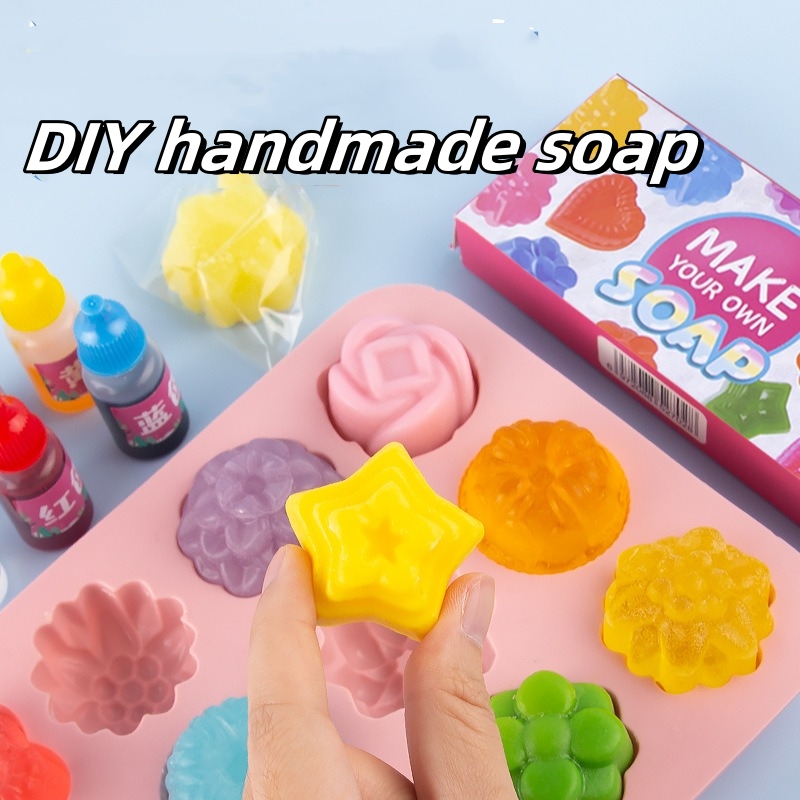 Soap Making Kit - DIY Handmade Soap Crystal Soap Plant