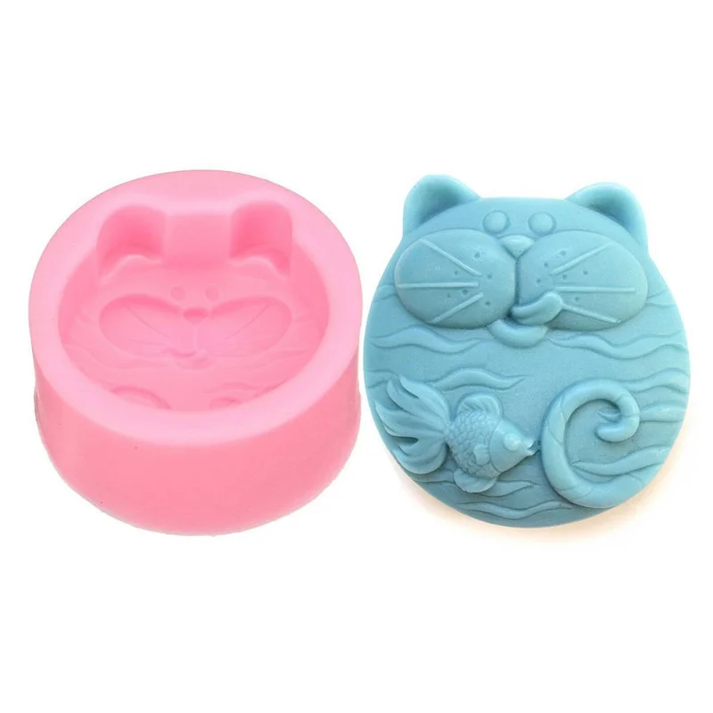 Soap Making Kit - 1PC Non-Stick Silicone Mold 3D Soap