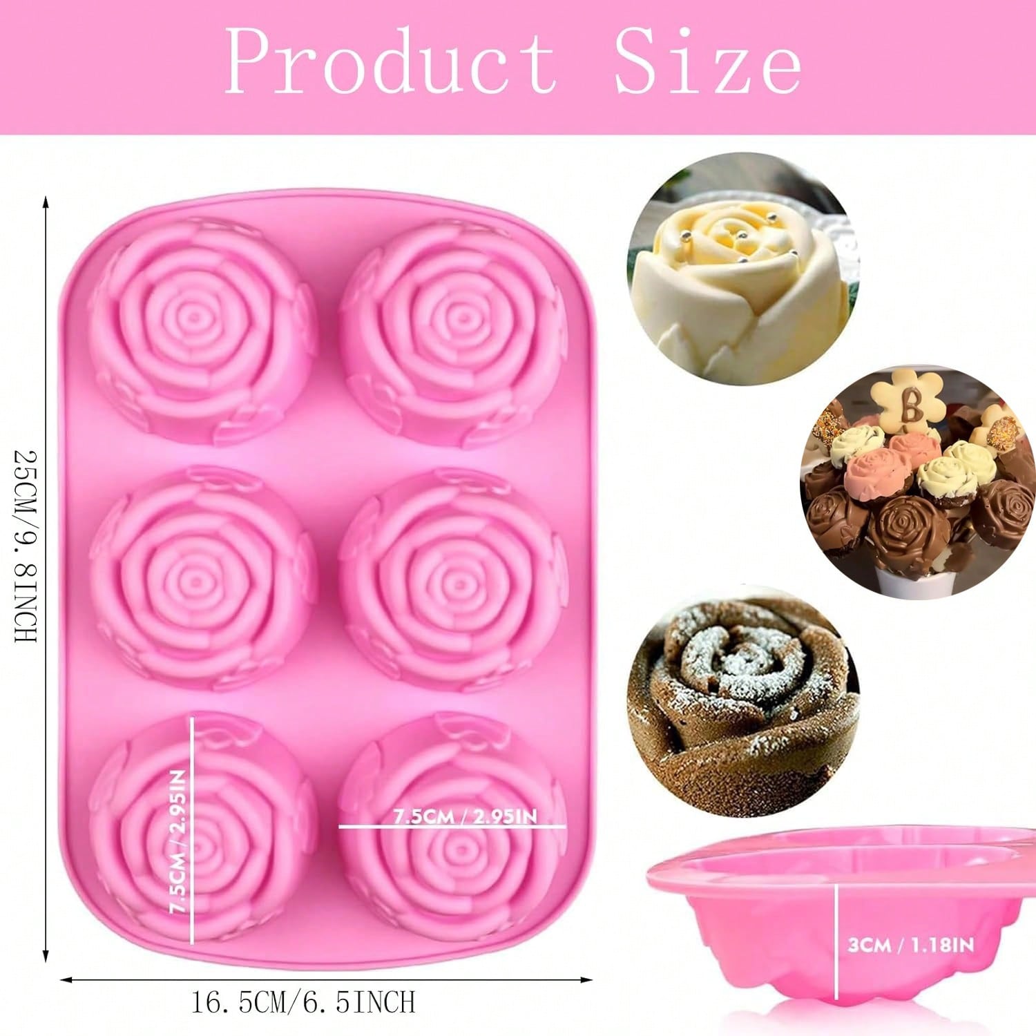 BAKER DEPOT Silicone Mold for  - Soap Making Kit 评论和价格