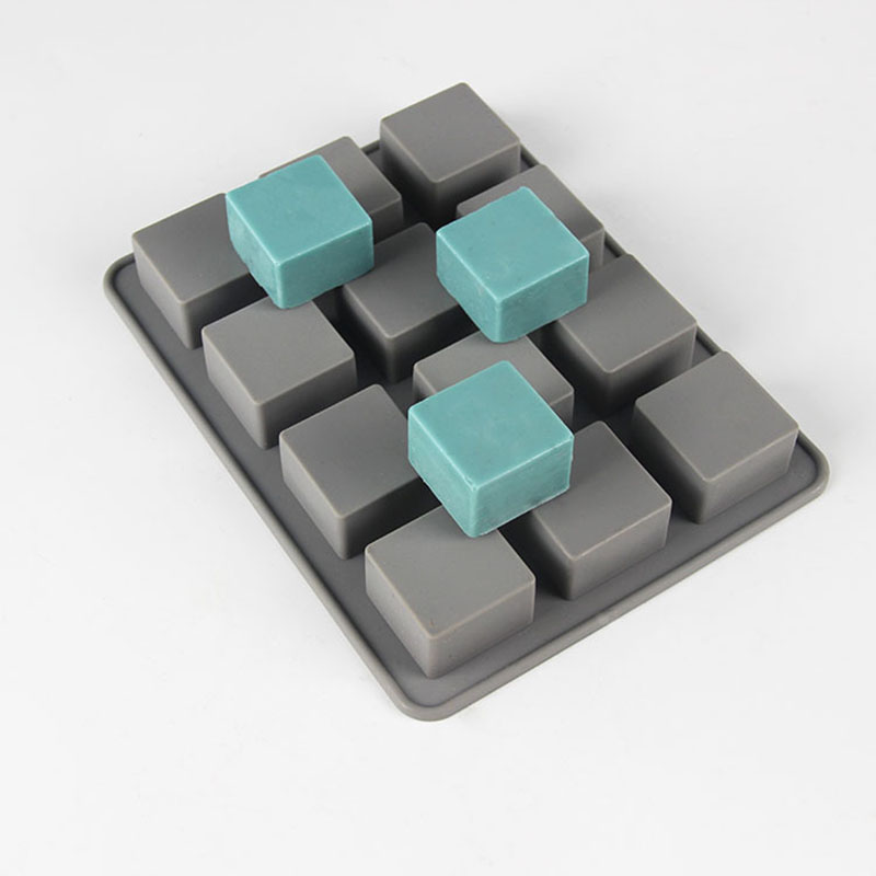 1 PCS Silicone Soap Molds 12 C - Soap Making Kit 评论和价格
