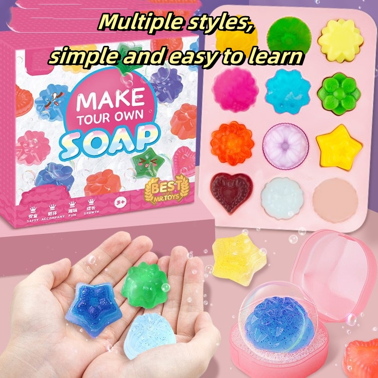 DIY Handmade Soap Crystal Soap - Soap Making Kit 评论和价格