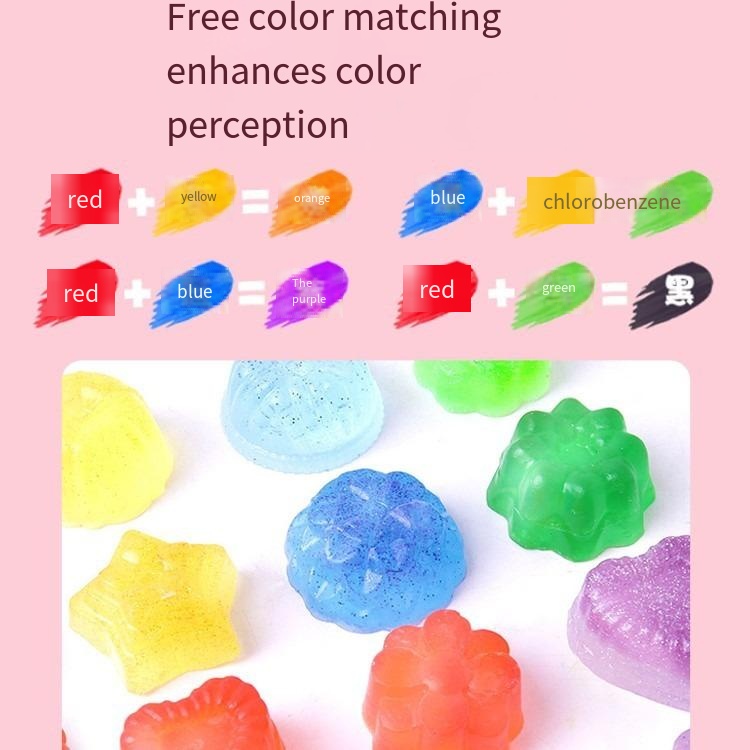 DIY Handmade Soap Crystal Soap - Soap Making Kit 评论和价格