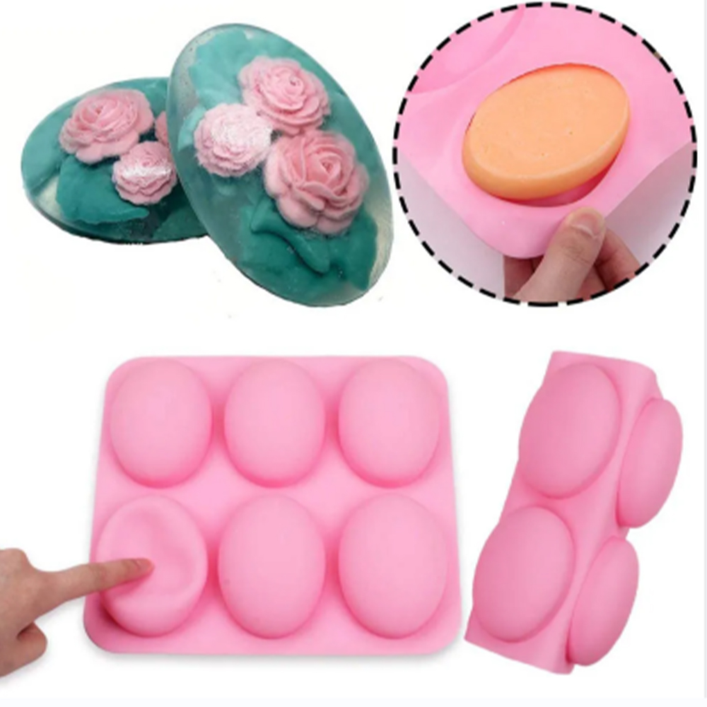 6 Cavities Multifunctional Ova - Soap Making Easy 评论和价格