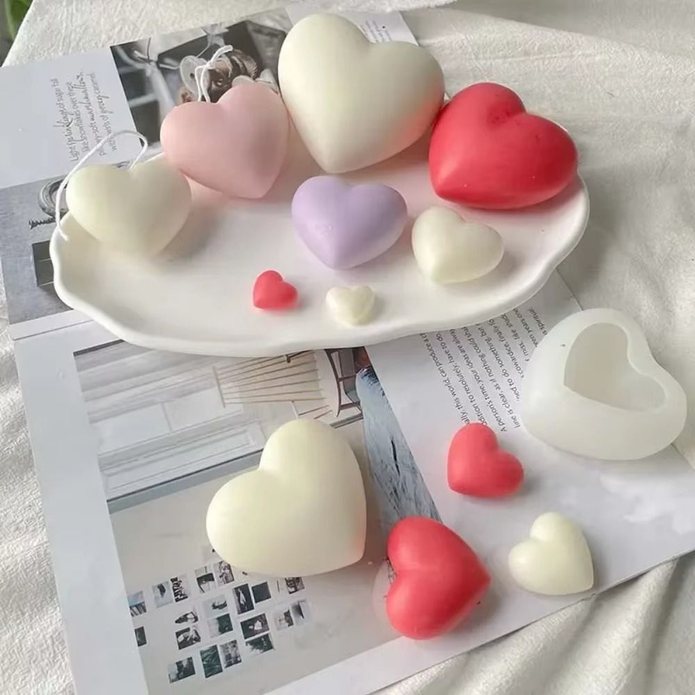 Flexible Heart Shape 3D Heart  - Soap Making Easy 评论和价格