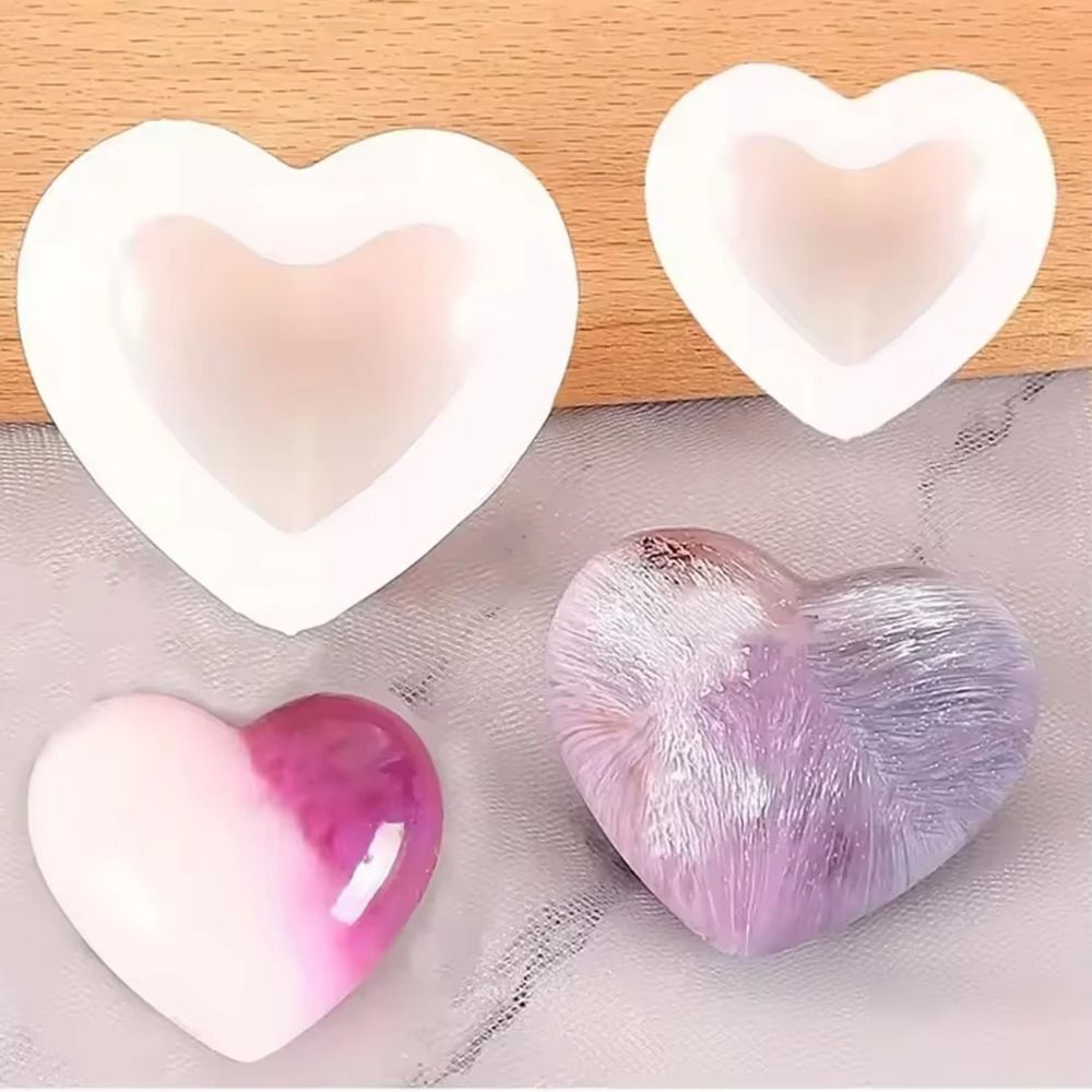 Flexible Heart Shape 3D Heart  - Soap Making Easy 评论和价格