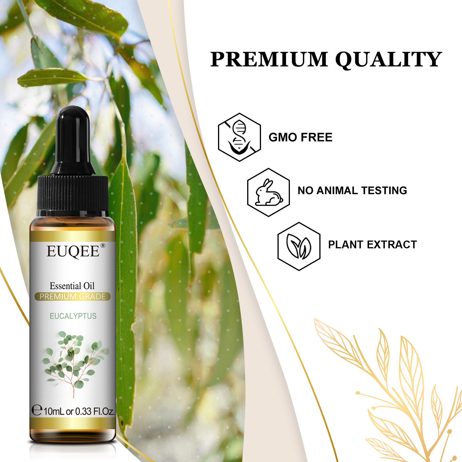 EUQEE 10ML Natural Essential O - Soap Making Essentials 评论和价格