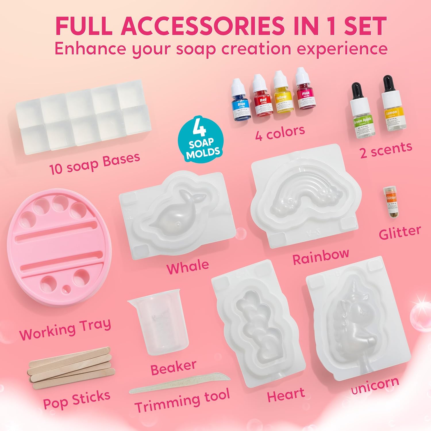 JOYFY Unicorn Soap Making Kit  - Soap Making Kit 评论和价格