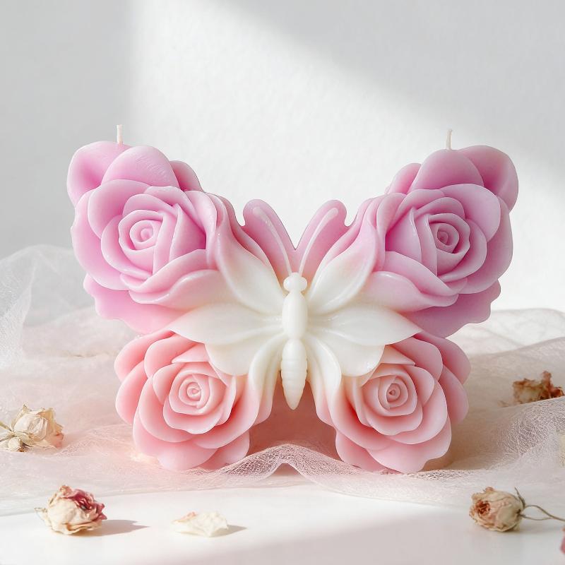 DIY Rose Butterfly Form Silico - Soap Making Kit 评论和价格
