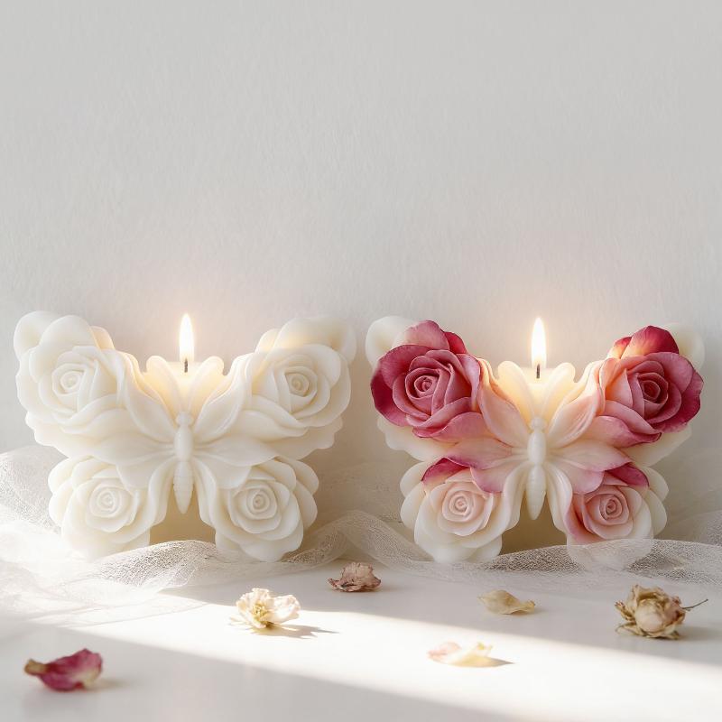 DIY Rose Butterfly Form Silico - Soap Making Kit 评论和价格