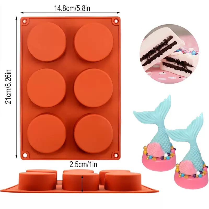 Round Silicone Soap Mold DIY H - Soap Making Easy 评论和价格